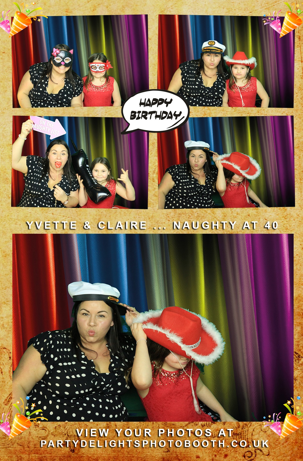 Yvette and Claire’s 40th birthday! - Prints | View more photos from the event at gallery.partydelightsphotobooth.co.uk/u/PartyDelightsPhotoBooth/Yvette-and-Claire’s-40th-birthday-Prints